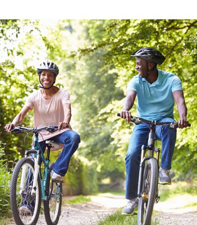 hernia bicycle couple