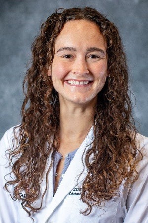 Zoe Patrick, MD, an OBGYN resident at Mount Carmel.