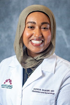 Nadiya Sharif, MD, an OBGYN resident at Mount Carmel.