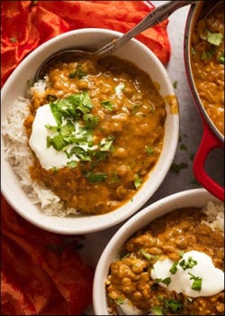 lentil curry
