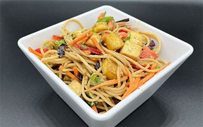Sesame Noodles with Veggies and Tofu