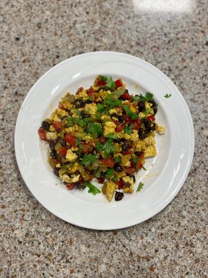 Southwest Tofu Scramble