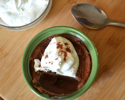 Peppermint Mocha Pudding
