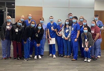 Jeremiah Roark and Paige Hollis