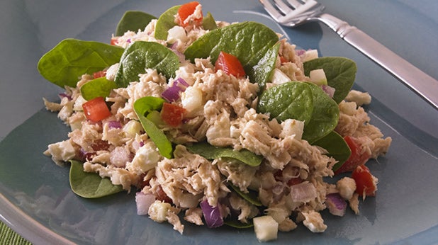 Mediterranean Tuna Chef Salad