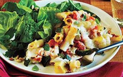 Baked Pasta & Summer Veggies