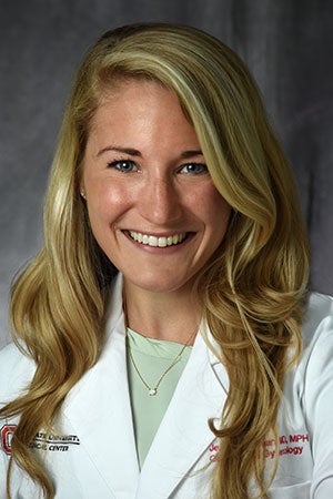 Jenna Meiman, MD, an OBGYN resident at Mount Carmel.