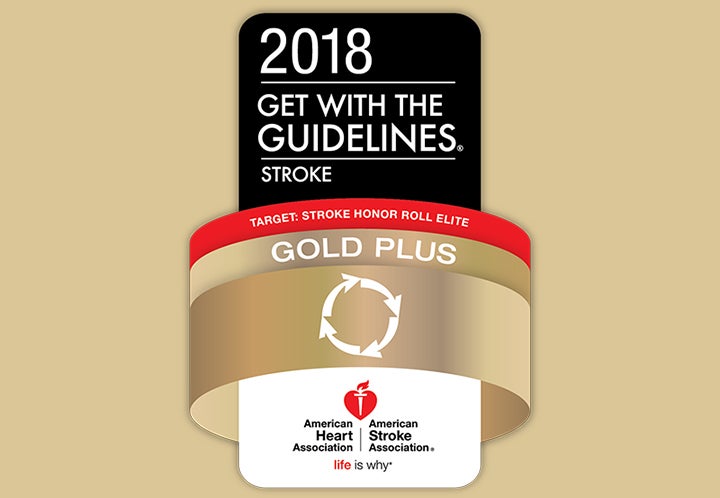 Get with the Guidelines® - Stroke Gold Plus Target: Stroke Honor Roll Elite Award
