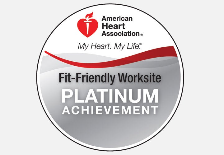 Mount Carmel Received Platinum Fit-Friendly Worksite by the American Heart Association