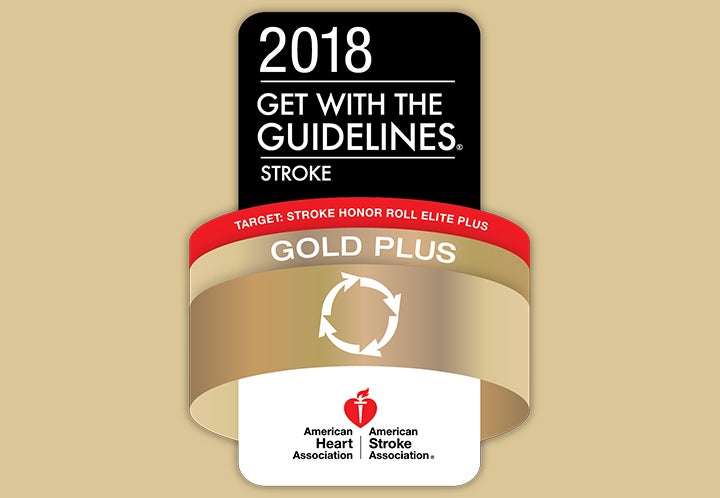 Get with the Guidelines® - Stroke Gold Plus Target: Stroke Honor Roll Elite Plus Award