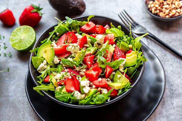Strawberry Crunch Salad