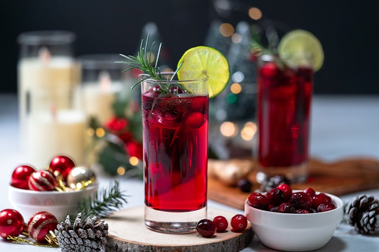 Sparkling Sweet Berry Mocktail