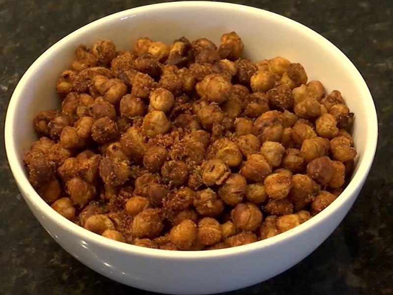 Crispy Spiced Chickpeas
