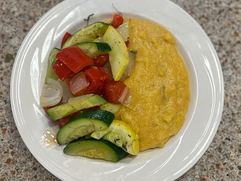 Parmesan Corn Polenta