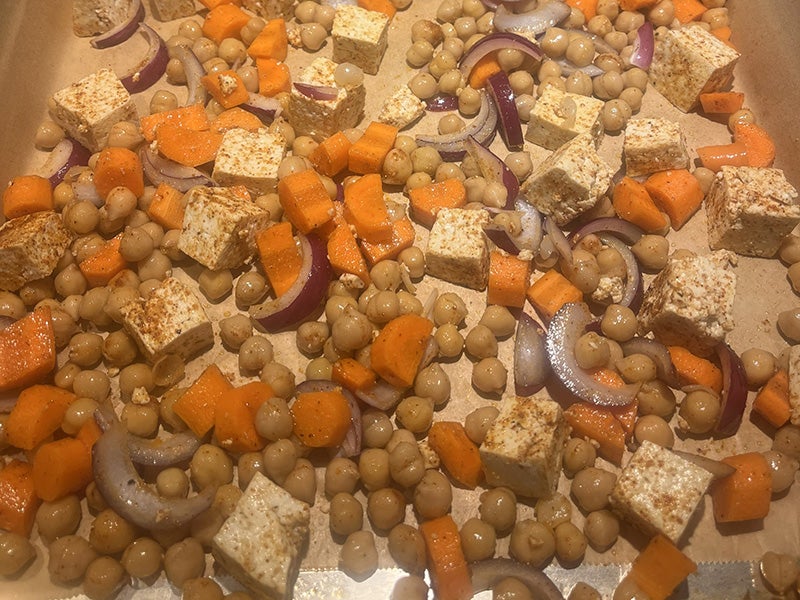 Sheet-Pan Tofu and Veggies