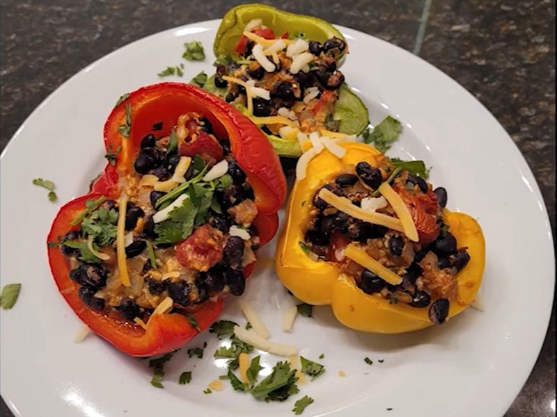 Vegetarian Stuffed Peppers