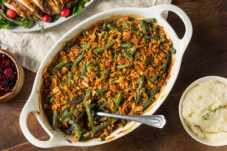 Healthy Green Bean Casserole